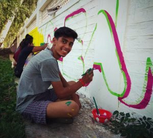oye ambala gandhi ground graffiti