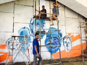 oye ambala scaffolding scenes