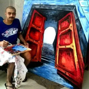 surrealism kartikey sharma graffiti