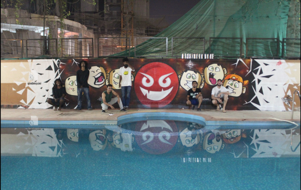 Omkar at EcoPark with Mooz,Nme,Buyu,Lobster and MC Todfod