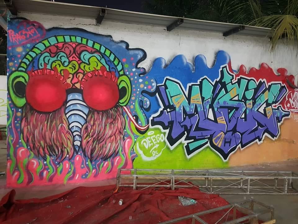 Graffiti Jam with Deego at VH1 Supersonic
