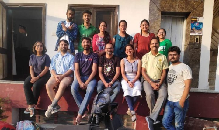 Zain with Waste Warriors Team in Dehradun