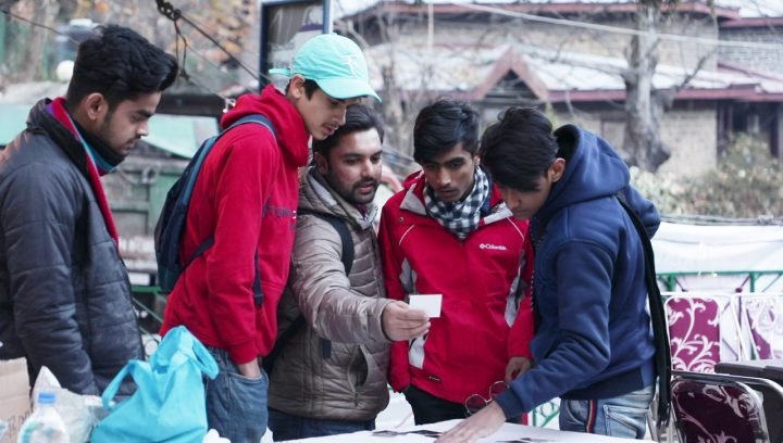 Zain engaging the audience at Nainital Hiphop Festival