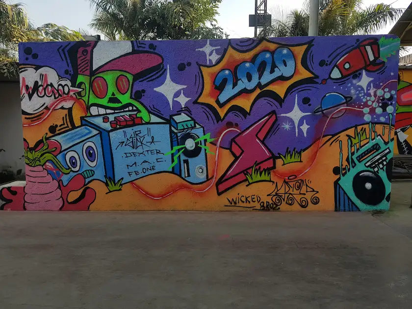 electrying art for the event vh1 supersonic 3